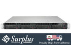 Supermicro 1U 4 Bay Lff Server X9drd-It 2X E5-2667 V2 128Gb Ram 4Tb Hd Rail 1Psu