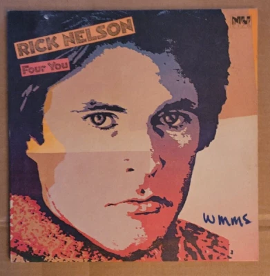 RICK NELSON FOUR YOU 10" promo 1st pressing VINYL RECORD LP 1981 - Image 1 of 4