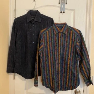 Vintage JHANE BARNES Button front abstract shirt size small - Picture 1 of 3