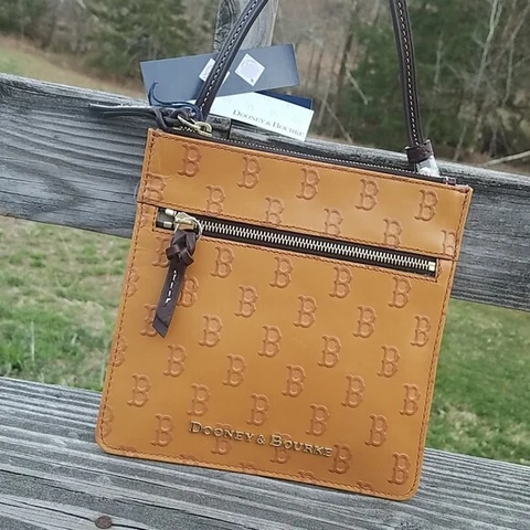 Dooney & Bourke Boston Red Sox Crossbody Purse-Leather- Retail $198- NWT Cover