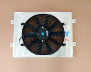 FOR 1992-1999 BMW E36 M3 325 328 M3 MT + aluminum SHROUD & 16" FAN - Picture 1 of 5
