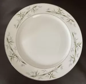 Empress China “Japan Bamboo 1830” W Silver Edging Dinner Plate - Picture 1 of 7