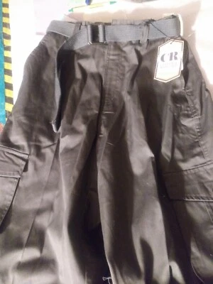 NEW NWT Cultural Revolution 32 mens charcoal gray cargo shorts with belt nice - Image 1 of 3