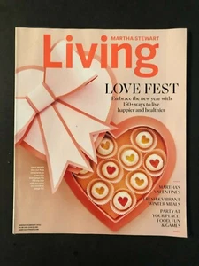 Martha Stewart Living Magazine February 2020  Love Fest - Bild 1 von 2