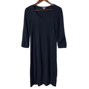 Vestido suéter Jill talla M alto tejido suave mezcla de lana dobladillo acanalado para mujer - Imagen 1 de 10