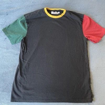 Camiseta Topman manga curta multicolorida colorblock XS - Imagem 1 de 4