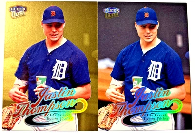 Justin Thompson 1999 Fleer Ultra Gold Medallion #127G #127 Foto 1 de 2