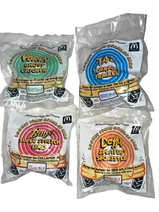 1993 Looney Toons Quack Up Cars Bugs,Daffy, Porky, Tasmanian Devil Toys - Picture 1 of 2