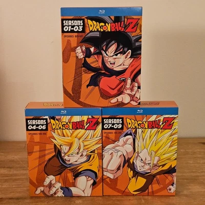 Dragon Ball Z Seasons 1-9 Blu-Ray Complete Series Box Sets Episodes 1-291 - Image 1 of 4