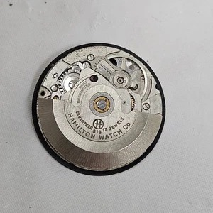 Cal 815 Hamilton 17 Jewel Men's Self-Winding Automatic Movement/Dial - Picture 1 of 5