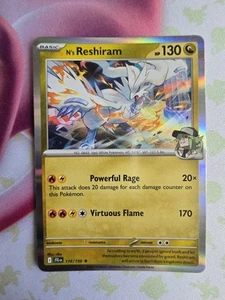 N’s Reshiram 116/159 Holo Rare Pokémon Journey Together - Picture 1 of 3