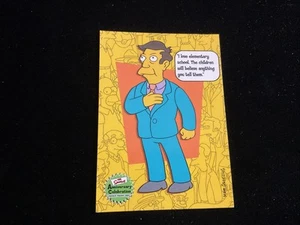 Jb11a The Simpsons 2000 InkWorks Anniversary Celebration #30 Seymour Skinner - Picture 1 of 2