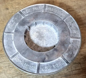 Haloid Co, later XEROX CORP, Rochester NY Ash Tray Vintage, Rectigraph End Cap - Picture 1 of 6