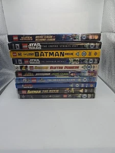 Lego DVD Konvolut - Star Wars, DC Batman Kids Kinderfilm Restposten X 10 - Bild 1 von 3
