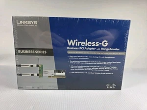 NEW Linksys Wireless-G Business PCI Adapter w/ Range Booster WMP200 - Picture 1 of 3