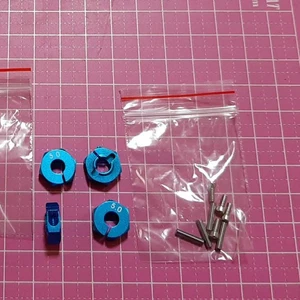 Blue 5mm Aluminum Wheel Hub for RC TT-02 YD-2 TT01 Drift TAMIYA YOKOMO - Picture 1 of 1
