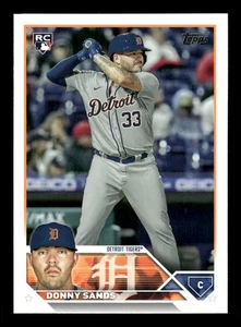 Donny Sands 2023 Topps #416 RC Detroit Tigers - Picture 1 of 2