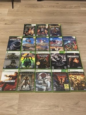 Lote Xbox y Xbox 360 (Halo, Gears Of War, Tony Hawk, Star Wars KOTOR, Área 51) Foto 1 de 4