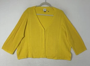 Cabi 5637 Womens Sunny Short Cardigan Sweater Button Front Size M NWOT - Picture 1 of 14