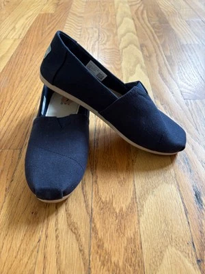 Zapatos Toms para mujer talla 7 azul marino usar buenos planos cómodos trabajo informales Foto 1 de 4