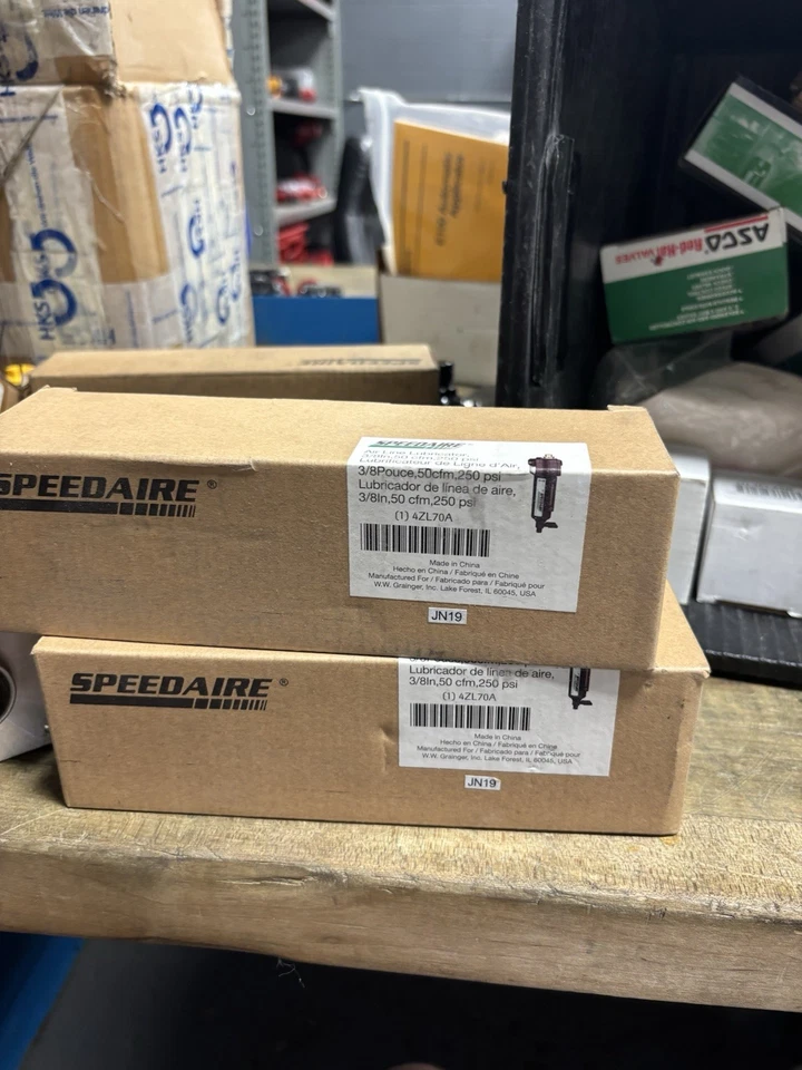 NEW SPEEDAIRE 4ZL70A PNEUMATIC OIL  FILTER  1/2" NPT, STANDARD - Image 1 of 1