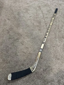 1986 Game Used Rich Preston Chicago Blackhawks Sheer-Wood PMP SOP Hockeyschläger - Bild 1 von 12