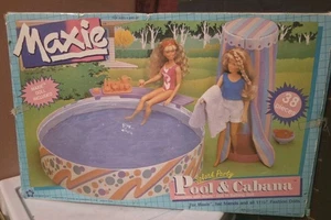 Vintage NEU selten Meritus Sears Maxie Splash Party Pool & Cabana mit Maxie Puppe - Bild 1 von 4