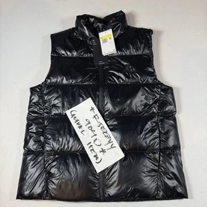 $165 Mens Size S Nike Air Jordan Flight Down Puffer Vest FV7273-010 Black Small - Picture 1 of 13