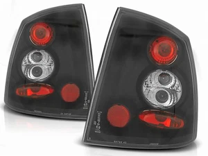 Juego de luces traseras para Opel Astra G 09.1997-02.2004 Coupe Cabrio limo en negro - Imagen 1 de 2
