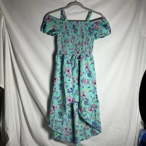 Girls Star Ride Hi/Low Floral Romper Size Large 14-16 - Picture 1 of 3