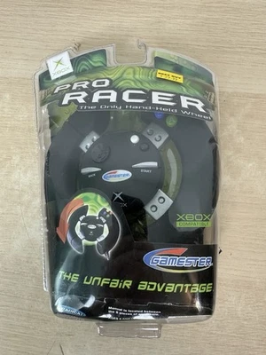 Gamester Pro Racer Steering Wheel Controller For Original Xbox In Orig. Package - Image 1 of 4