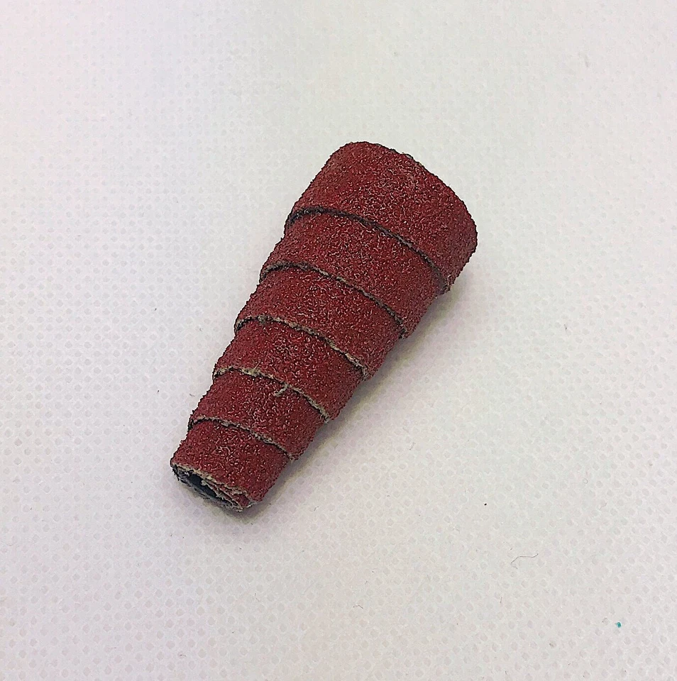 EXCEL Cartridge Roll Tapered - 80 Grit Bag of 50 (Various Sizes)