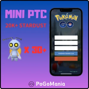 Gimmighoul (NON shiny) x30💥mini PTC 20k💥(read description) - Picture 1 of 1
