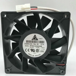 1X Delta PFB1224UHE 12CM 12038 DC24V 2.40A High Air Volume Inverter Cooling Fan - Picture 1 of 1