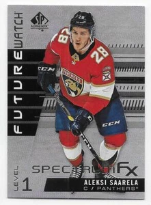 19/20 SP AUTHENTIC FUTURE WATCH SPECTRUM FX LVL 1 Aleksi Saarela Unscratched - Picture 1 of 1