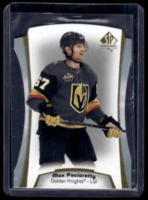 2021-22 SP Authentic Die Cut Max Pacioretty Vegas Golden Knights #DC-11 - Image 1 of 2