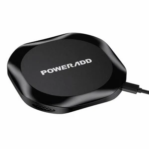 Poweradd Caricatore Wireless, 10W 7.5W Certificato Qi Caricabatterie Wireless Pad Compatibile - Foto 1 di 9