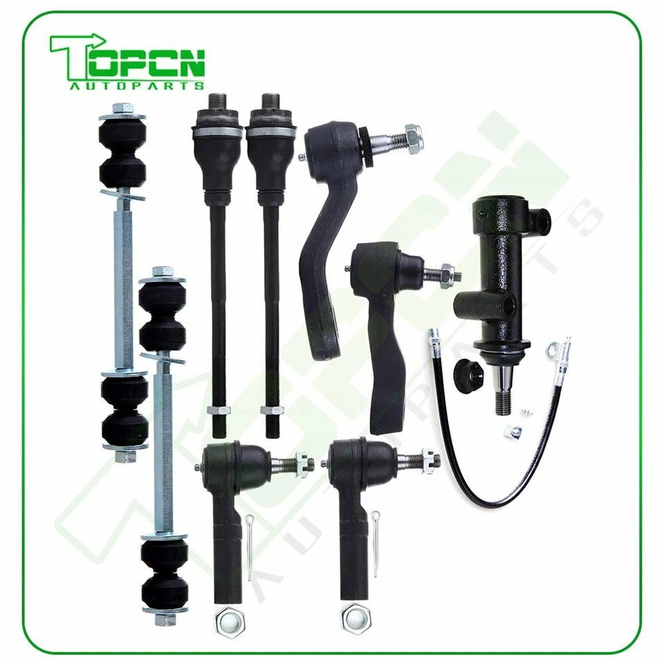 9x Pitman Idler Arms Sway Bar Fits 2001-03 04 05 2006 Chevrolet Silverado 3500 Foto 1 de 4