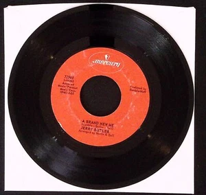 JERRY BUTLER A BRAND NEW ME/WHAT'S THE USE OF BREAKING UP VINYL 45 VG 36-46 - Picture 1 of 2