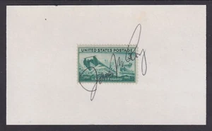 Adm. James Loy, US Coast Guard, Secretary of Homeland Security, signed USCG stam - Picture 1 of 1