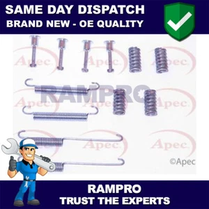 Rampro Rear Handbrake Brake Shoes Fitting Kit Fits Chrysler Voyager 2001-2008 - Picture 1 of 2