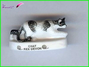 Feve Les Races de Chat Cat Edition Atlas " Le Rex Devon " #A14 - Bild 1 von 1