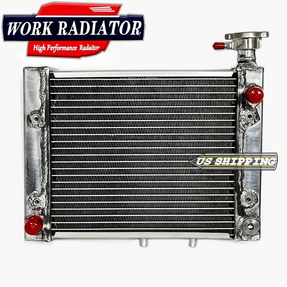 Radiador de aluminio 709200149 compatible con Can-Am Outlander 330 400 MAX 2006-2008 2004 2005 Foto 1 de 4