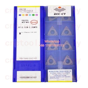 ZCC.CT RT16.01W-2.0GMPB YBG205 Hartmetalleinsätze RT Insert 10 Stück - Bild 1 von 1