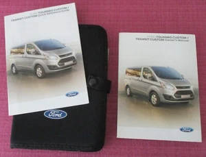 FORD TRANSIT CUSTOM VAN & TOURNEO CUSTOM (2013 - 2017) MANUALE PROPRIETARIO - MANUALE - Foto 1 di 8