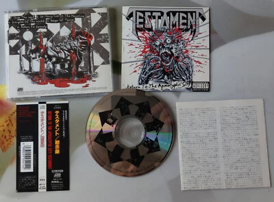 TESTAMENT ‎– Return To The Apocalyptic City (Japan CD) Foto 1 de 4