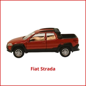 Modelo Mondo Motors Fiat Strada Escala 1:43 Rojo Estático Miniatura - Imagen 1 de 6