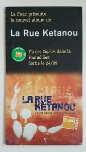 LA RUE KETANOU - DES CIGALES ♦ RARE PLV (PoS) ♦ - Picture 1 of 2