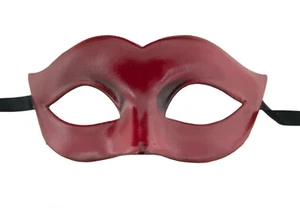 Masque de Venise Colombine rouge pour Femme ou petit visage - 700 CA10B - Picture 1 of 5