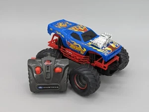 New Bright R/C Hot Wheels Radio Control Rodger Dodger Monster Truck 1/24 Works - Picture 1 of 15